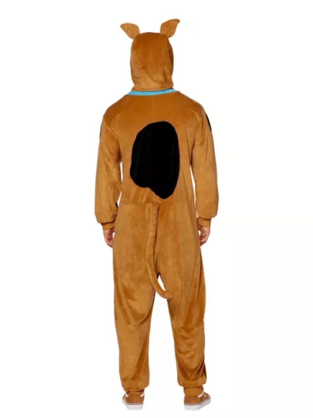 SCOOBY-DOO! ADULT BROWN JUMPSUIT COSTUME SIZE LARGE/EXTRA LARGE 🌟EUC🌟 - Picture 12 of 16